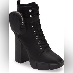 Herrick Platform Boot Steve Madden Never used size 6